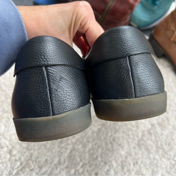 Dr. Scholl's Shoes Men's Pebble Black Leather Nikola Sneakers Size 12M - Picture 10 of 12